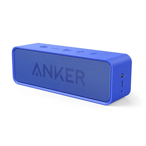 Enceinte Anker 66 Soundcore, bluetooth, haut-parleur portatif, sans fil, avec double pilote, basses profondes, autonomie de 24 heures, portée de près de 2 m, microphone intégré