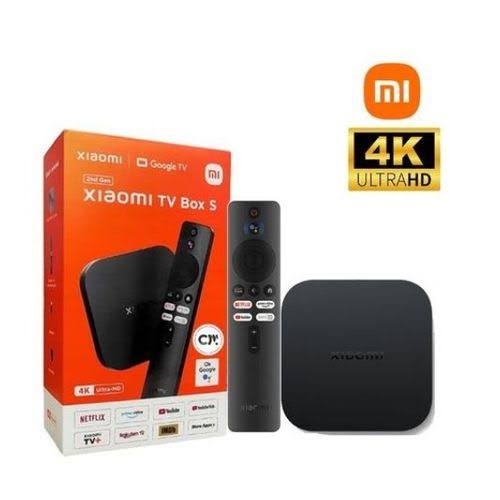 Xiaomi-Boîtier Smart TV Mi S 2nd , Android, 4K Ultra HD, Google TV, Dolby Vision, HDR10 +, Assistant Google, BT Stimule